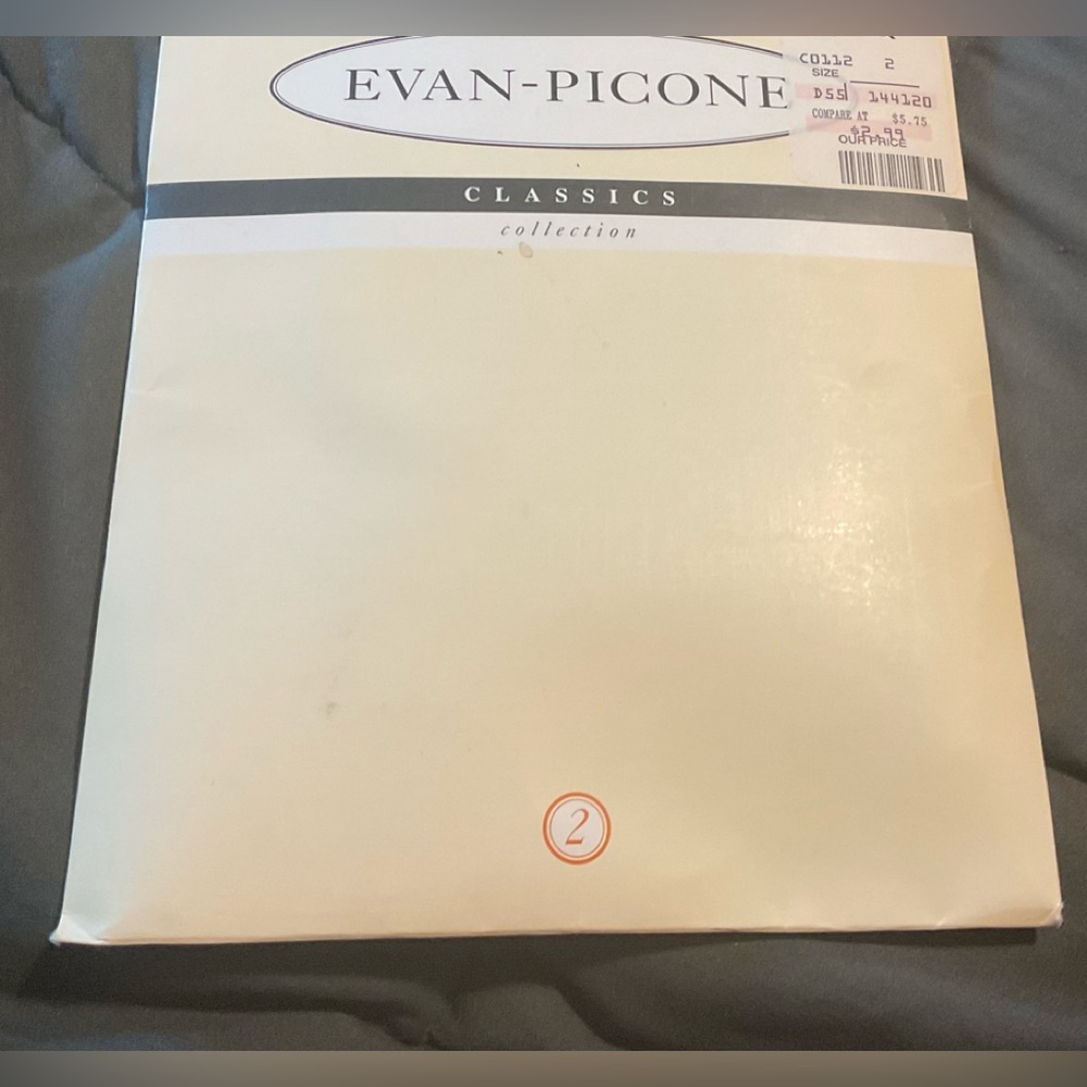 Panti hose. Evan Picone. Currant. Sheer. Control top